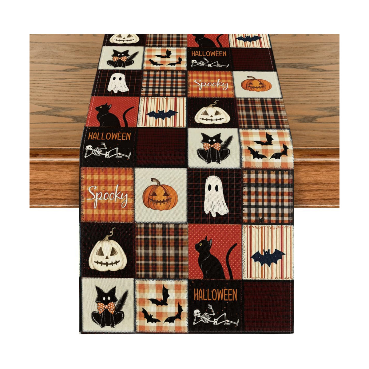 Artoid Mode 210 GSM Halloween Table Runner Home Party Decor 13x48 Inch