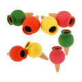 8PCS Terracotta Watering Spikes, Self Watering Planter Insert Irrigation Dripper, Automatic Watering Devices, Watering