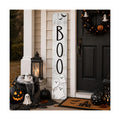 Halloween Boo Porch Sign 47" Halloween Wooden Welcome Sign