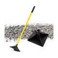 8"x8" Steel Tamper with 48" Handle, Heavy Duty Hand Compactor Tool for Leveling Soil, Gravel, Sand, Asphalt, Ground
