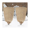 Riare 2 Packs 45 × 70 Inch Large Winter Plant Cover Bags with Drawstring