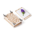 Aboofx Mini Flower Press Kit 2.5x4 Inch, Pocket Pressed for Small Flowers