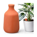 DoubleFill 1 Pcs 100 oz Ollas Terracotta Watering Pots Self Watering Planter Insert Terracotta Globes Clay for Outdoor