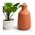 DoubleFill 1 Pcs 50 oz Ollas Terracotta Watering Pots Self Watering Planter Insert Terracotta Globes Clay for Outdoor