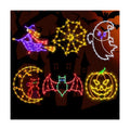 TRWYMZ Halloween Decorations - 16" Halloween Window Silhouette Lights