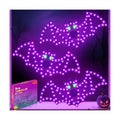 6-Pack 14" Halloween Classics Twinkling LED Bat Window Lights