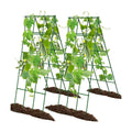 No Assembly Required Cucumber Trellis,2 Pack Trellis for Cucumbers,Outdoor Raised Bed Climbing Plant Support,A-Frame