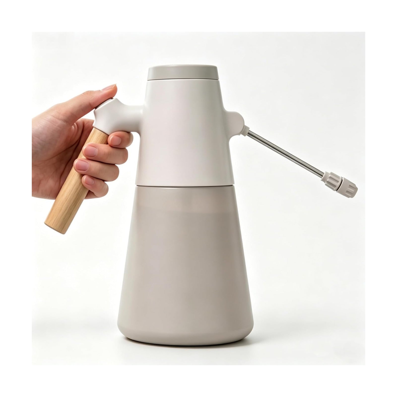 Electric Plant Sprayer, 1.4L Garden Mister with Long Nozzle Wand | Battery Powered Water Sprayer with 180° Rotating