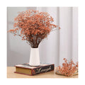 3200+ Babys Breath Dried Flowers Bouquet, 17" Brown for Fall Vase Decor