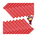 DEWJDFSC 20 Sheets Flower Bouquet Wrapping Paper Floral Korean Red
