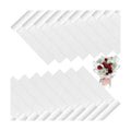 DEWJDFSC 20 Sheets Flower Bouquet Wrapping Paper Floral Korean Pure White