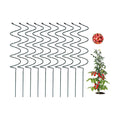 10 Pack Tomato Twist Stake, Spiral Tomato Stakes for Indoor Outdoor, Spiral Garden Stakes for Climbing Plants