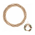 Grapevine Wreath Vine Branch for Decor, 11.41 Inch, Beige