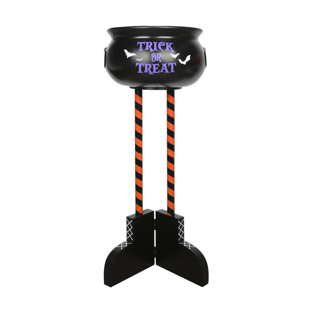 Halloween Decorations Outdoor, 32" Tall Witch Legs Candy Bowl Stand Holder