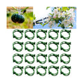 Plant Support Clips Reusable Garden Clips, Secured Plastic Plant Clips, Tomato Support Clips for String Trellis for Climbing Plants Outdoor Indoor Plant Flowers Stem Vine Fixing Clips (50, Green)