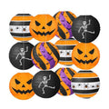 Halloween Paper Lanterns, 12 Pack, 8 Inch Hanging Party Decor, 4 Designs