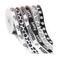 DECYOOL Volleyball Ribbons, 6 Rolls 60 Yards Sports Theme Grosgrain Ribbons