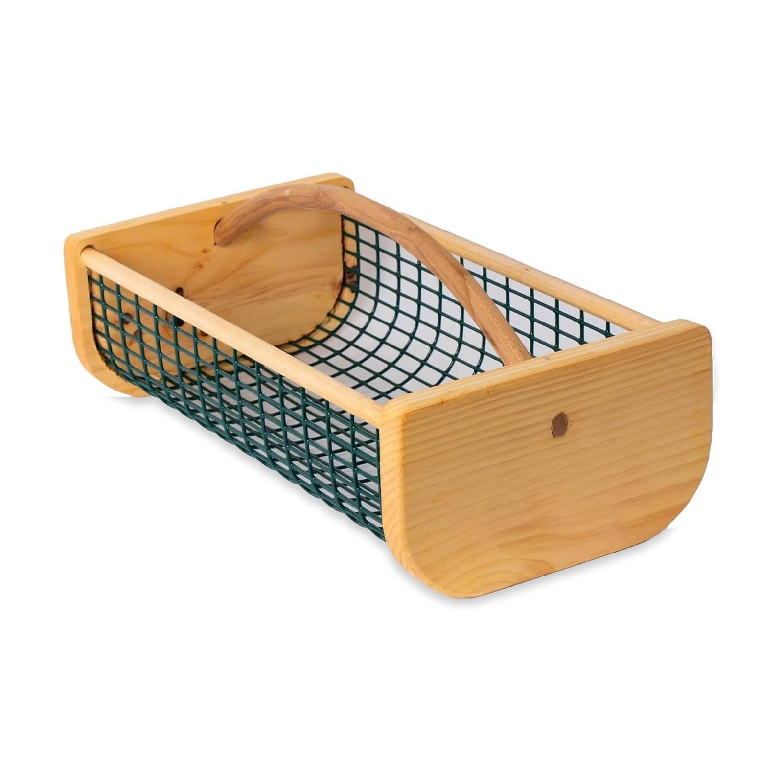 Garden Hod Harvest Basket - Durable Wooden Gardening Supply for Flowers, Vegetables, and Fruits - Handcrafted in Maine