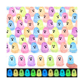 84 Pcs Halloween Luminous Mini Resin Ghost Figures Miniature Figurines