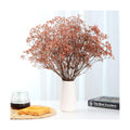 4500+ Pcs Babys Breath Dried Flower Bouquet, 17" Brown for Fall Vase Decor