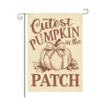 Fall Garden Flag, Fall Pumpkin Garden Flag 12x18 Inch Double Sided, Autumn Thanksgiving Yard Flags Decorations, Autumn Pumpkin Flags for Outside Home Porch