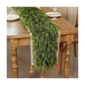 2PCS 6FT Lifelike Touch Artificial Cedar Garland for Mantle Christmas Decor