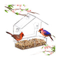 Clear Bird Feeder for Window