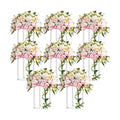 Geetery 8 Pieces Acrylic Wedding Centerpieces Flower Stand, 12 Inch
