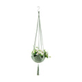 Shappy 1 Pack Boho Macrame Plant Hanger for Indoor