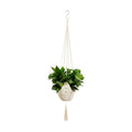 Shappy 1 Pack Boho Macrame Plant Hanger for Indoor