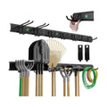 48" Garage Tool Organizer Wall Mount - 500lbs Garden Tool Organizer with Adjustable Hooks, Heavy Duty Metal Garage