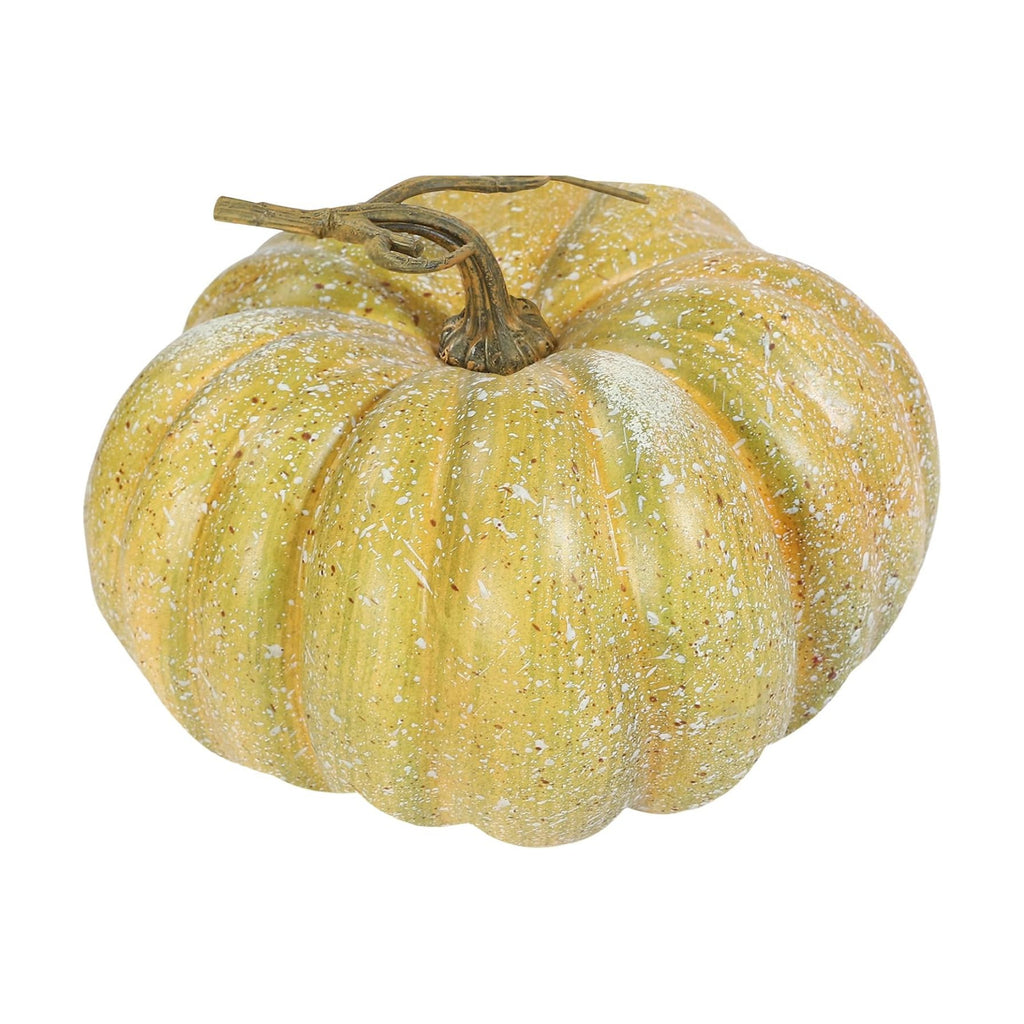 DuHouse Faux Pumpkin Artificial Yellow Green Pumpkins