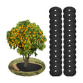 32-Pack 20.5 Inch Weed Barrier Mats - Thickened Non-Woven Tree Rings, Reusable Landscape Fabric for Mulch, Plant