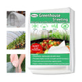 8x26 FT Greenhouse Plastic Sheeting, 6 Mil Clear Poly Film Cover | Waterproof Wind Frost Dust UV Resistant Green House