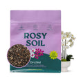 Rosy Soil Orchid Potting Mix, 4 Quarts | Peat-Free Orchid Soil for Repotting, Phalaenopsis, Cattleya, Dendrobium