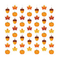 Xinnun 8 Pcs Fall Party Garland Thanksgiving Ceiling Hanging Decor