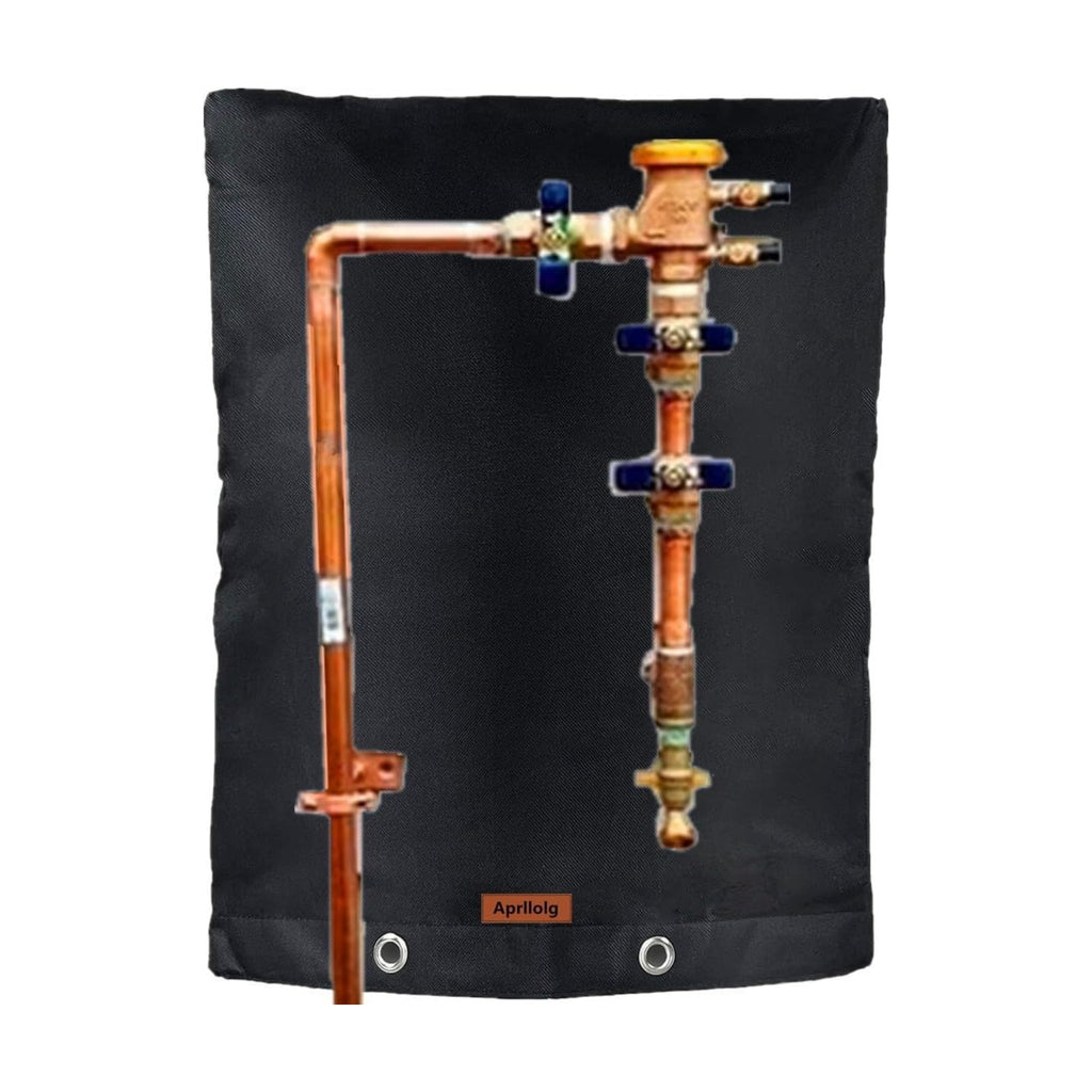 Insulated Sprinkler Valve Cover for Outside Black, 24" W x 30" H