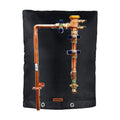Insulated Sprinkler Valve Cover for Outside Black, 24" W x 30" H