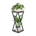 Bamworld Tall Plant Stand Indoor Corner Plant Shelf Tiered Plant Stand Wood Plant Table Heavy Duty Flower Pot Stands