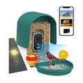 4k Smart Bird Feeder with Camera, Build-in 32GB SD Card & Solar Powered