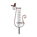 Rain Gauge Outdoor with 7 Inch Glass Tube