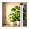 SANSI T10 Standing Grow Lights for Indoor Plants, Vertical Grow Light 4.4FT | PPFD 307 Plant Light 144 LEDs Full