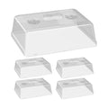 5 Pack 5" High Humidity Domes for SOLIGT 14*10.8*2.3" Seed Starting Trays
