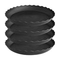 4 Pack of 14 inch Plant Saucer, Plastic Plant Saucer 14 inch, Heavy Duty Plant Tray for Pots, Plant Saucers for Indoors