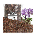 Orchid Bark Potting Mix 29 Quart, Mix Pine Bark,Perlite, Sphagnum Moss and Clay Pebbles for Plants, Orchid Garden Soil