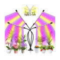 Grow Lights for Indoor Plants,80 LED Plant Lights with Full Spectrum & Red Blue Spectrum, 10 Dimmable Level, 3/9/12H