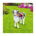 Australian Shepherd Dog Planter Pots, Animal Shaped Flower Pot | Large Cute Plant Gift for Women and Pet Lovers, Indoor