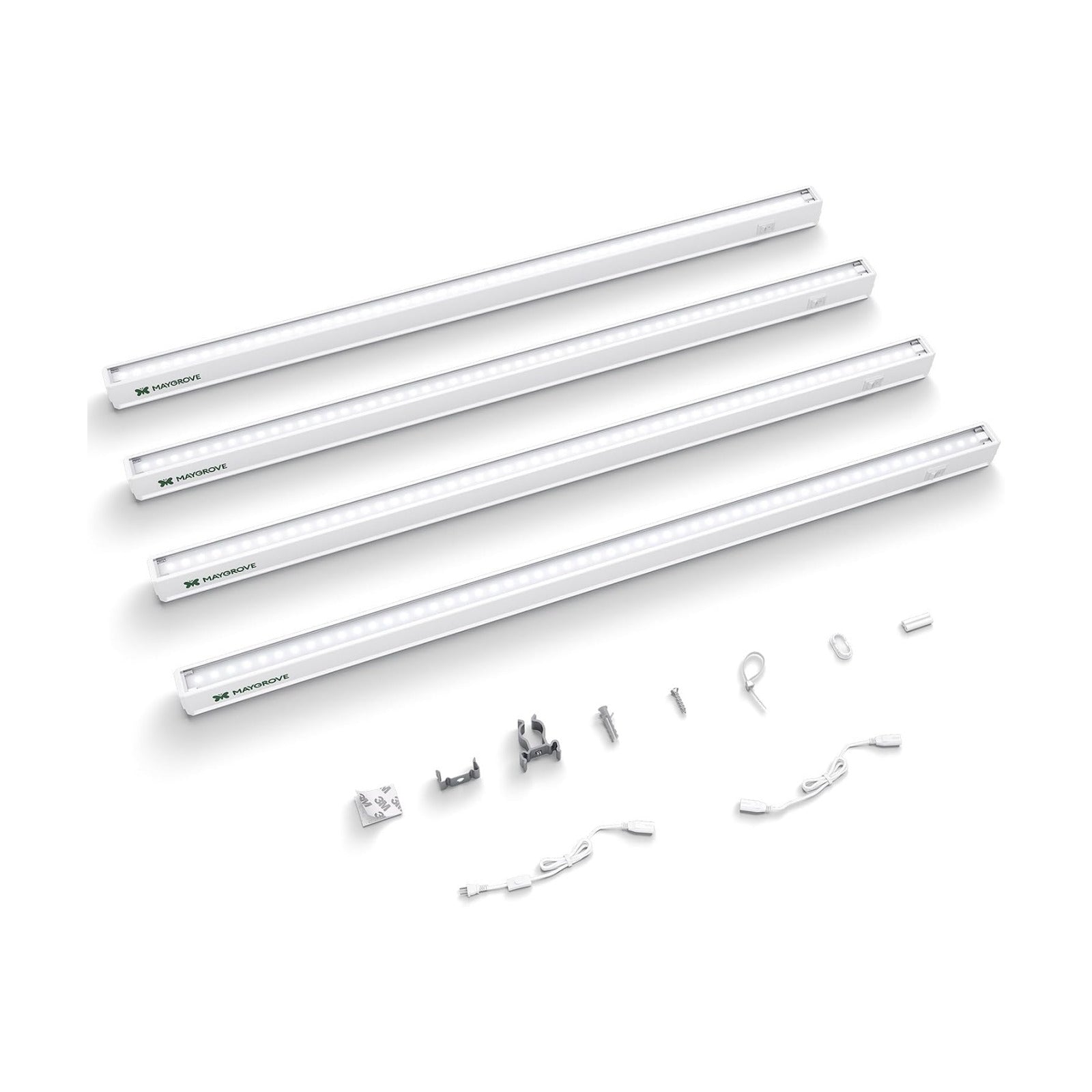 T5 Grow Lights for Indoor Plants 2FT, Sun-Like Full Spectrum 5000K Grow Light, 60W(4 x 15W), Grow Light Strips for Seed