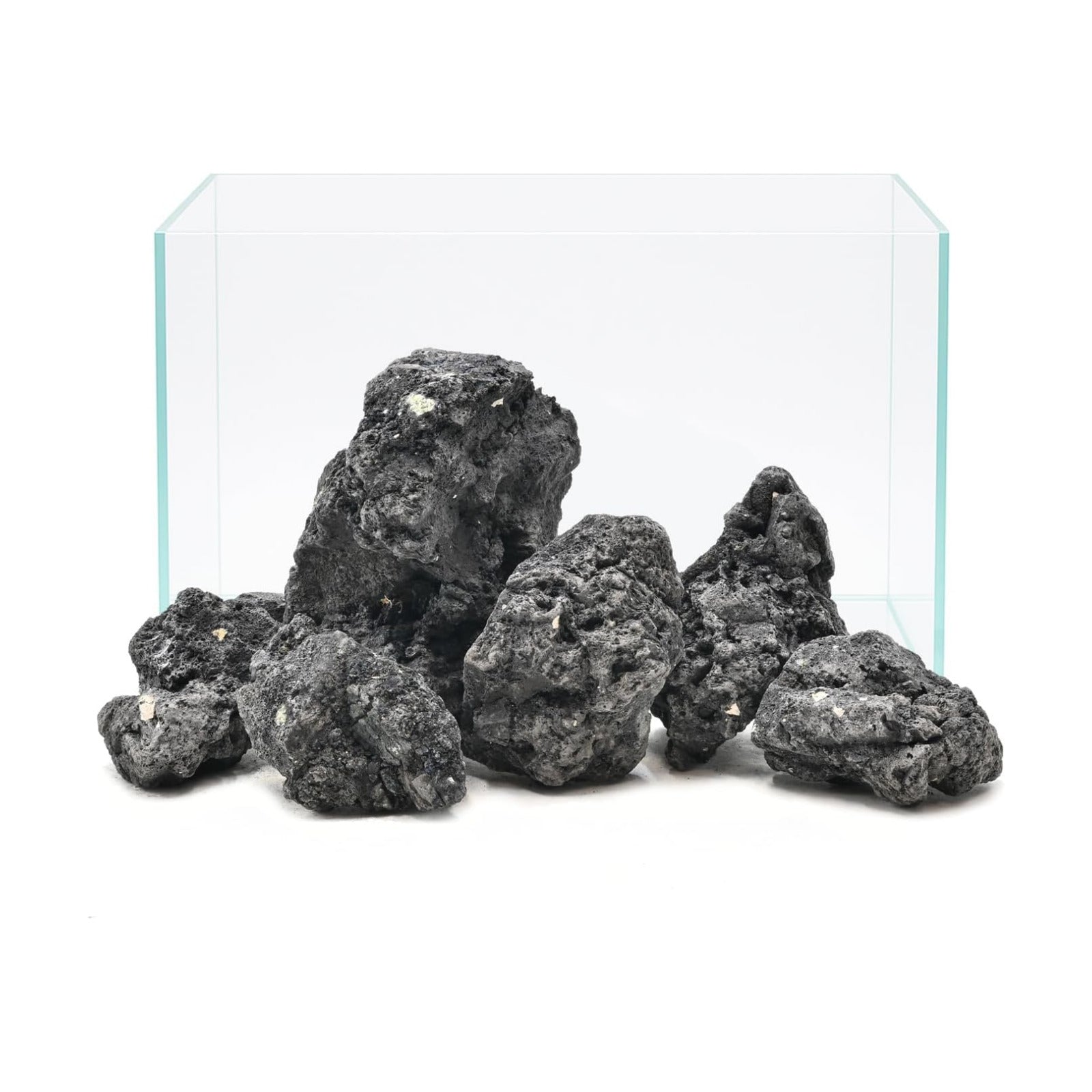 Volcanic Lava Rocks for Fish Tanks Bonsai Fire Pits Aquarium Rocks for Aquascaping,Terrariums,Bonsai,Garden Landscaping