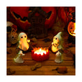 Glow-in-The-Dark Ghost Campfire Gathering Set Cute Halloween Decor